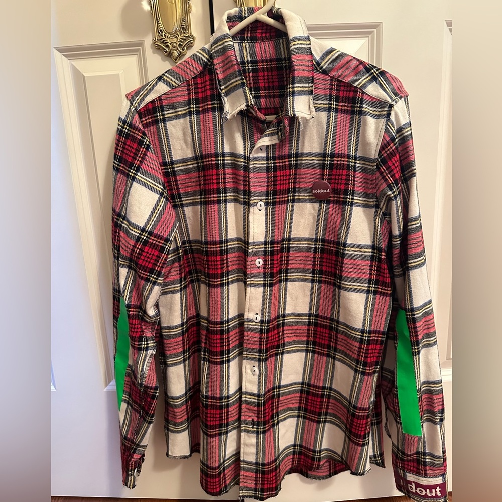 Sld Forvr Oversized Button Down Flannel - image 1